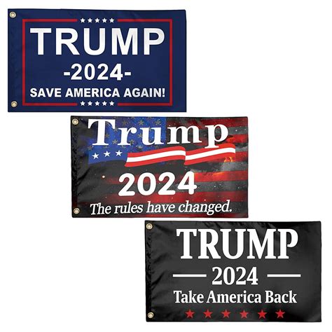 made in the usa 3x5 trump 2024 take america back flag double sided