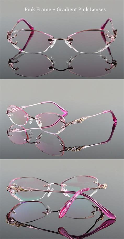 chashma brand luxury tint lenses myopia glasses reading glasses diamond