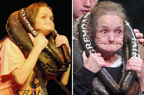 woman named world s ugliest 28 times dies aged 67 daily star