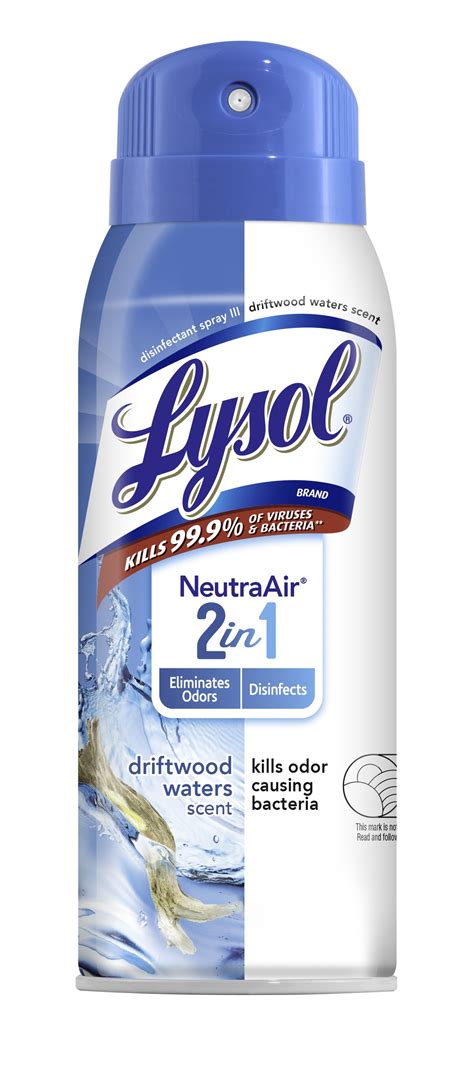 lysol disinfectant spray neutra air    driftwood waters