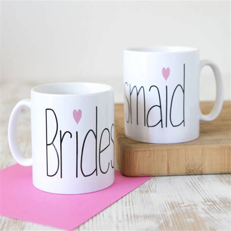 bridesmaid t mug by kelly connor designs