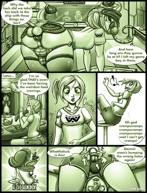 aliens vs chloe page 2 by shia hentai foundry