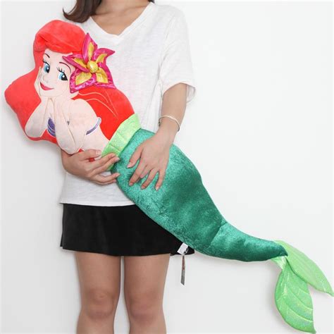 big 1pcs 120cm the little mermaid ariel princess plush toy cute soft