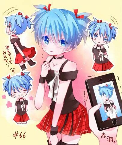 karmagisa  shots female karma  female nagisa assassination classroom nagisa  karma