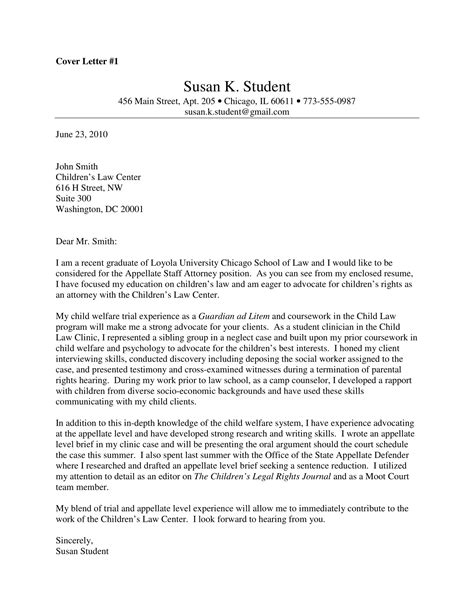 official cover letter  examples format sample examples