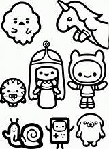 Coloring Adventure Time Finn Jack Pages Wecoloringpage Child sketch template