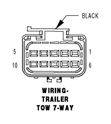 dodge ram trailer wiring diagram qa   pin plug wiring justanswer