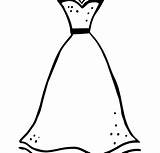 Coloring Pages Gown Ball Dress Getdrawings Printable Getcolorings sketch template