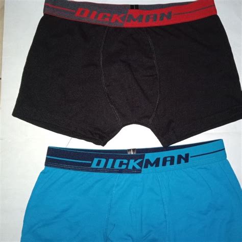 Jual Celana Dalam Pria Dewasa Boxer Dickman Warna Random M L Xl Isi 3