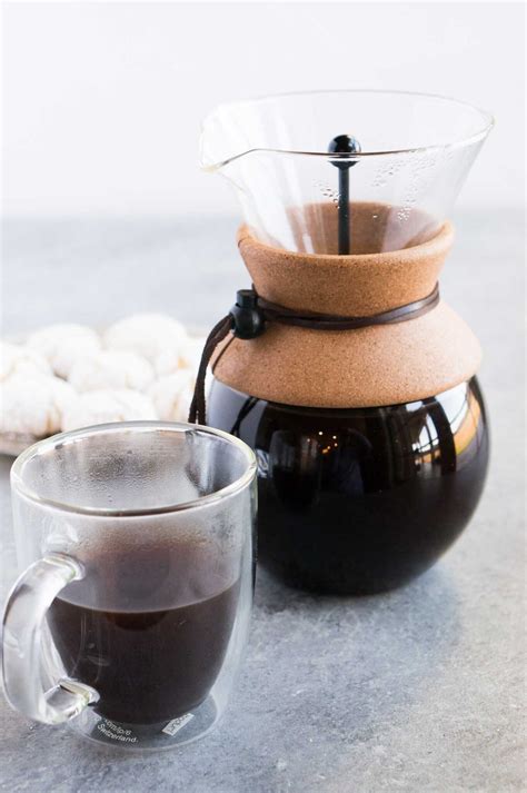 pour  coffee delicious meets healthy