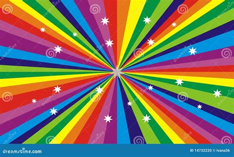 de kleur van de regenboog stock illustratie illustration  viering