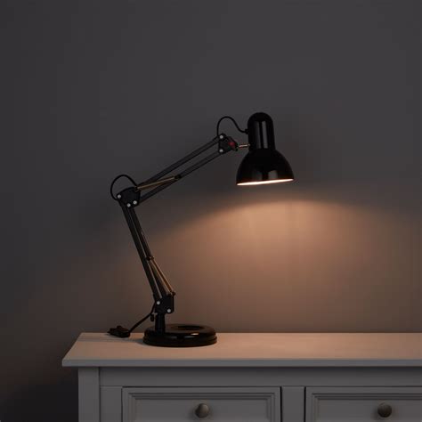 adjustable black desk lamp departments diy  bq