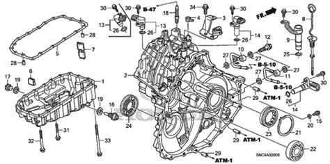 honda accord transmission parts diagram reviewmotorsco