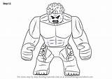 Hulk Lego Coloring Pages Da Colorare Drawing Draw Step Printable Disegni Buster Brick Point Tutorials Getcolorings Color Print Dis Getdrawings sketch template