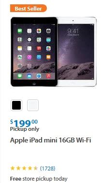 apple ipad mini gb wi fi    walmart