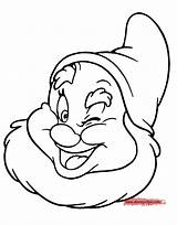 Dwarfs Dwarf Grumpy Sleepy Dopey Coloringhome Snowwhite Clipartmag Doopy Disneyclips sketch template