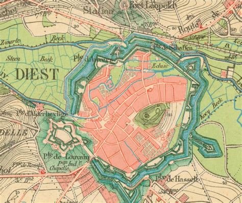 de eeuwse verdedigingsgordel historisch diest