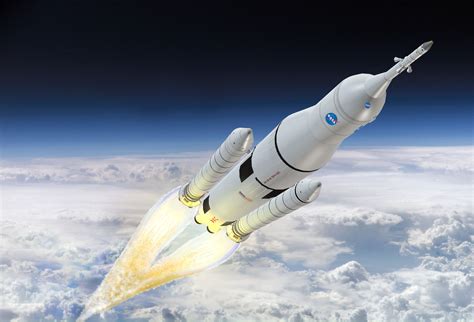 nasa tests   rocket booster    humanity