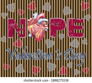 valentines day card vector illustration stock vector royalty