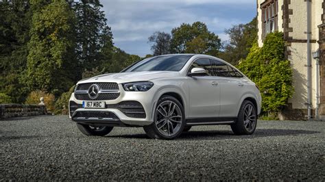 white mercedes benz gle   matic amg  coupe    hd cars wallpapers hd