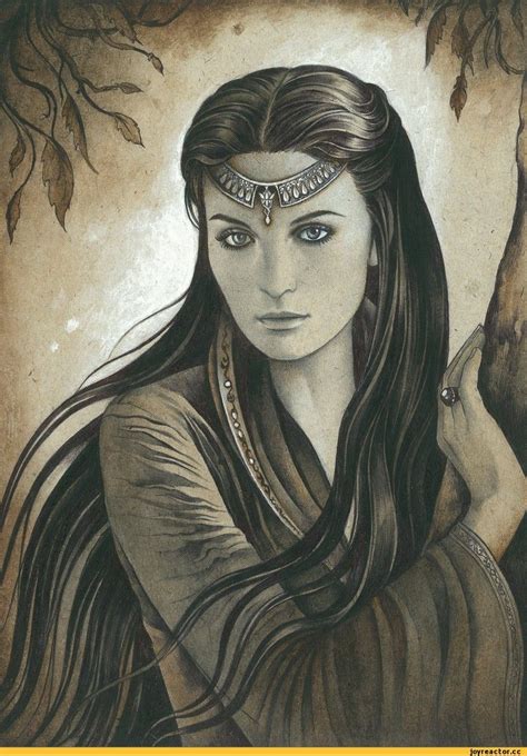 luthien tinuviel  ebe kastein tolkien arda pinterest tolkien