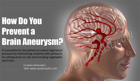 prevent  brain aneurysm