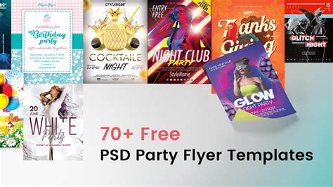 psd party flyer templates  attract  people graphicmama