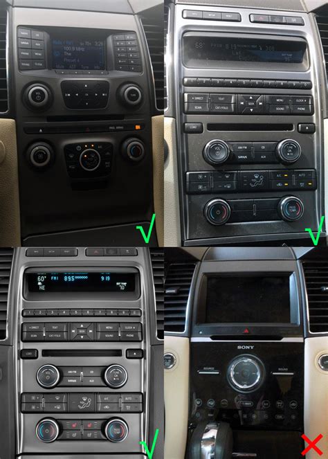 ford taurus aftermarket gps navigation car stereo