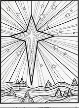 Coloring Christmas Pages Star Doodle Insights Adults Let Educational Adult Sheets Markers Lets Bethlehem Printable Detailed Colouring Color Nativity Marker sketch template