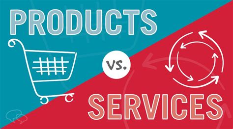 difference  product  service
