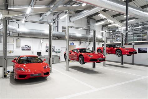 ferrari opens official service centre  approved showroom