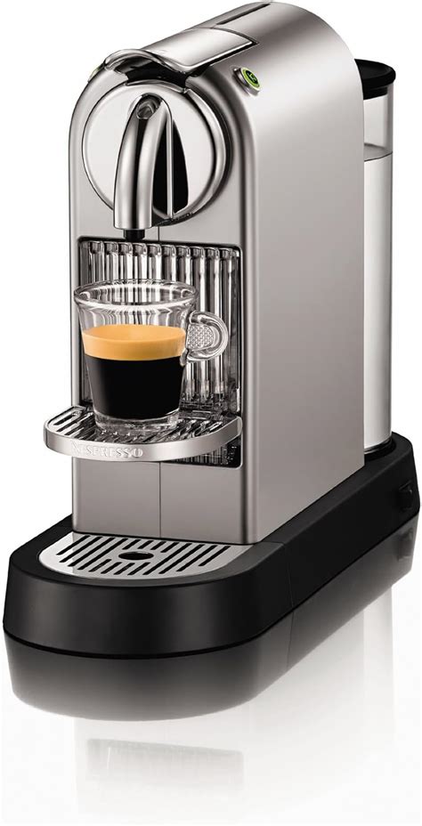 nespresso  citiz automatic single serve espresso maker silver chrome amazonca home