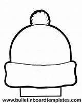 Hat Clipart Snow Hats Winter Coloring Pages Template Bulletin Preschool Templates Mittens Board Colouring Clipground Paper Visit Christmas Pattern Kids sketch template