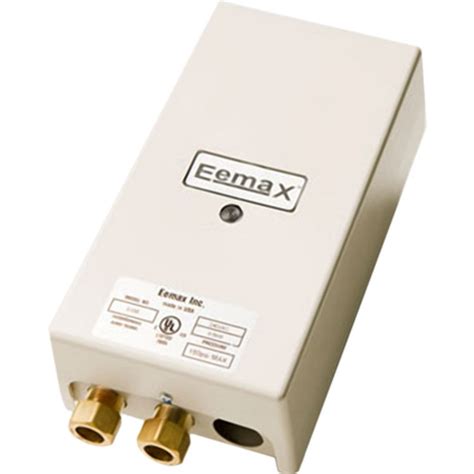 eemax  sl electric tankless water heater plumbersstock