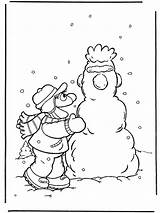 Sesame Street Coloring Pages Christmas Kleurplaat Ernie Bert Streat Popular Library Clipart Advertisement sketch template