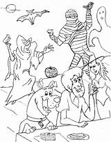 Scooby Doo Coloring Pages Gang Halloween Cemetary Printable C39f Shaggy Mystery Machine Diaper Drawing Getcolorings Daphne Getdrawings Mummy Print Library sketch template