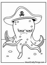 Octopus sketch template