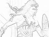 Coloring Woman Wonder Pages Hope Found Looking Were sketch template