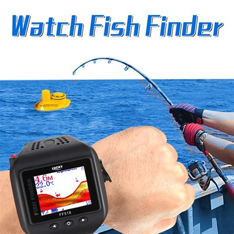lucky ff sonar fish finder wireless feetm range portable echo