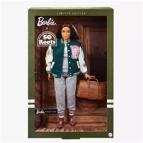 is anyone getting the new barbie x roots 50th anniversary doll she s