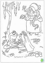 Frog Princess Coloring Dinokids Close Print sketch template