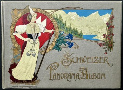 schweizer panorama album  serie von spuehler  alfred hsg
