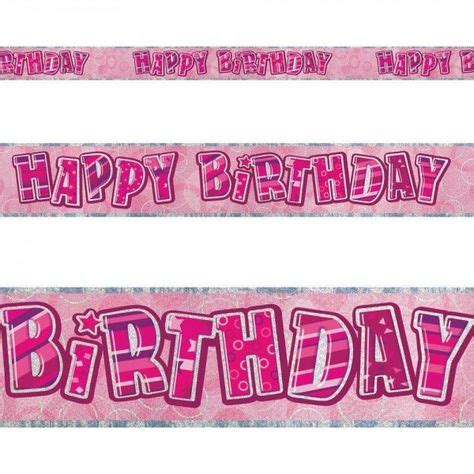 pink happy birthday banner banner birthdaybanner pink birthday