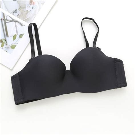 mozhini sexy double push up bras for women underwear gather super