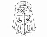 Abrigo Casaco Cappotto Invierno Abrics Dibuix Hivern Acolore Dibuixos sketch template