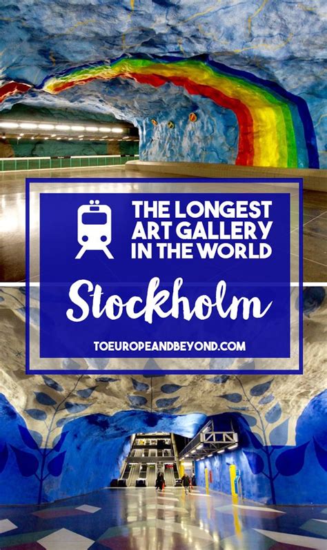 Inside The Stockholm Metro The Longest Art Gallery In