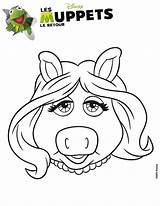 Piggy Imprimer Muppets Muppet Ligne Jedessine sketch template