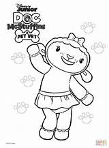 Doc Coloring Mcstuffins Pages Lambie Dr Mcstuffin Drawing Printable Getdrawings Getcolorings Ock Colorings Print Color sketch template