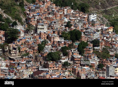poor slums  brazil stock photo alamy