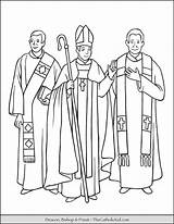 Priest Bishop Deacon Orders Thecatholickid Sacerdote Priests Vestments Sakramente Priester Catecismo Católicos Saint Catequesis Sacraments Katholisch sketch template